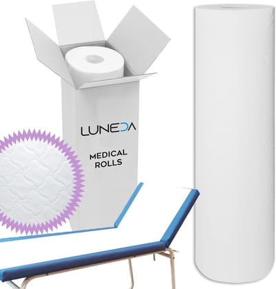 1x Wegwerpcape Tafelrolhoes voor Onderzoekstafel en Massagebank 60cm Breed
