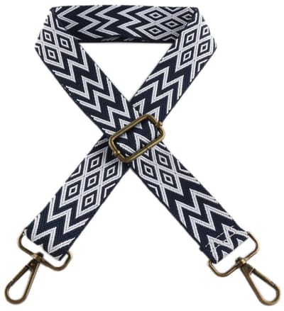 Dailygoods- Tasriem Verstelbaar 70-135 cm - 3,8 cm Brede Tasriem - Polyester - Klassiek Design - Comfortabel en Duurzaam - Schouderband