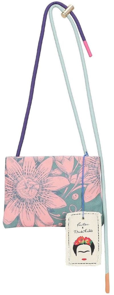 Fritzi aus Preußen schoudertas Fritzi x Frida Kahlo Fritzi ME Limited Bloom Green veelkleurig