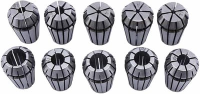 Spantang Set - Veerspanning - Precisie Bewerking - Zelfontgrendelend - 10 Stuks 1-10mm - Metaal