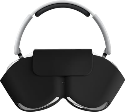 kwmobile cover voor over-ear koptelefoon - geschikt voor Nothing Headphone (1) - Van flexibel silicone - In zwart