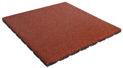 IVOL Rubber Tegel 25 mm - 50 x 50 cm - Rood