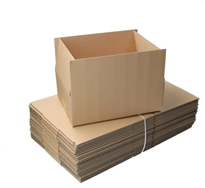 FSC Gerecycled Kartonnen Dozen - 30.5x22x15cm - Set van 25 - **Verzenddozen** - Milieuvriendelijk - **Kartonnen Doosjes**