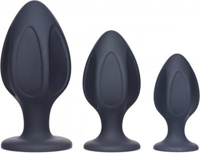 Master Series - Triple Juicers - Siliconen Anaal Trainer Set