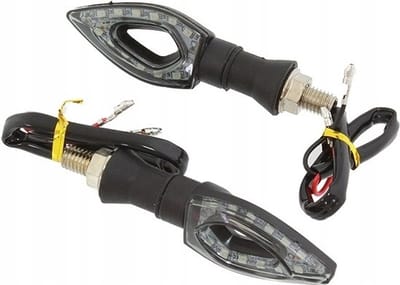 LED motor richtingaanwijzers - 10 LEDs - 2 stuks