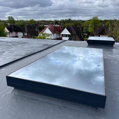 Daklicht Plat Dak 60x120 cm – Aluminium Kader – Dubbel Glas – Veiligheidsglas – Energie-efficiënt