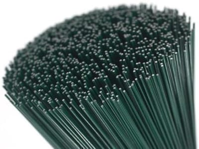 Bloemisten Draad - Ambachtelijke Benodigdheden - Bloemen Schikken - Groen Gelakt Metaal - 20 Gauge 305cm - Groen