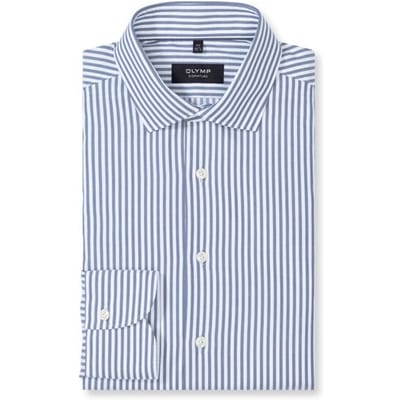 OLYMP Signature Overhemd, Tailored Fit, Signature Kent, Nachtblauw