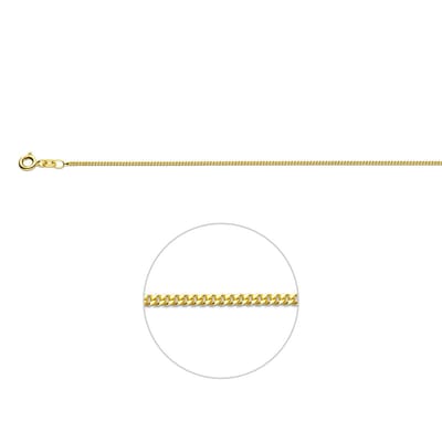 Doublé 10/000 Collier gourmet 1 3101022 50 cm