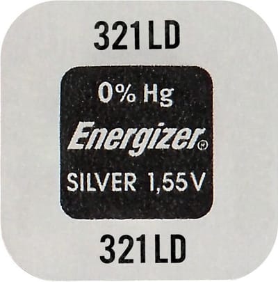 Energizer 321 1.5V batterij knoopcel