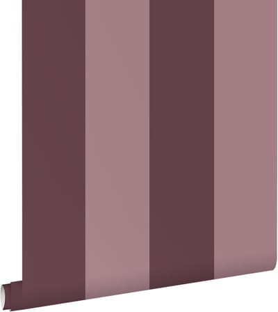 ESTAhome behang strepen lichtpaars en donker paars - 50 x 900 cm - 131966