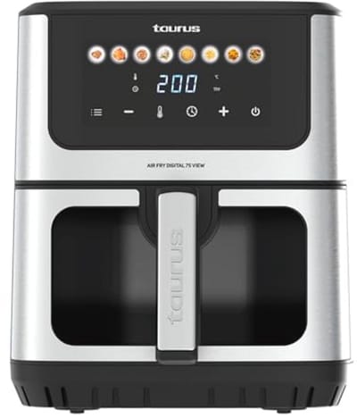 Digitale Airfryer 6,5L met 8 programma’s en Touchscreen