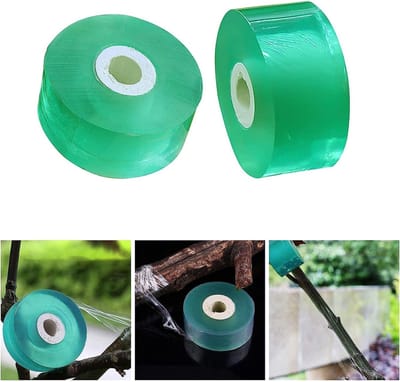 Zelfklevende Afwerkingstape voor Enten, Transparante Graftingtape, 100 m/Rol, 3 cm Breed, Vochtbestendig en Rekbaar voor Tuinieren en DIY Projecten