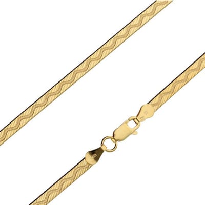 Verguld Plat Dames Armband - Goudkleurig Armband Dames - Verguld Armband Dames - Verguld Echte Zilver 925 - Amona Jewelry