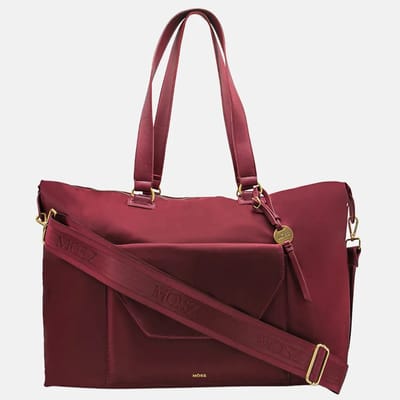 MŌSZ Grote dames reistas bordeaux - 37 liter : Sandy handbagage reistas / sporttas