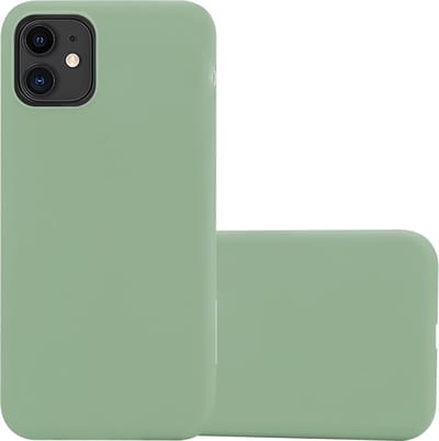 Cadorabo Hoesje geschikt voor Apple iPhone 11 in CANDY PASTEL GROEN - Beschermhoes gemaakt van flexibel TPU silicone Case Cover