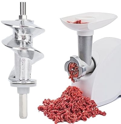 Dailygoods- Vleesmolen Schroef - Vervangbare Wormschroef - Duurzaam Roestvrij Staal - Efficiënt Accessoire - Nauwkeurige Productie - Hygiëneveiligheid - Vleesmolenonderdeel