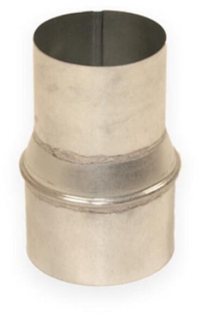 Bilka regenpijp verloopstuk - 90 naar 80 mm - Magnelis ongecoat
