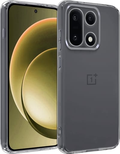Hoesje - Geschikt voor OnePlus 15 - Sterk & Shockproof - Hoes Cover - Siliconen Case - Telefoonhoesjes - Transparant