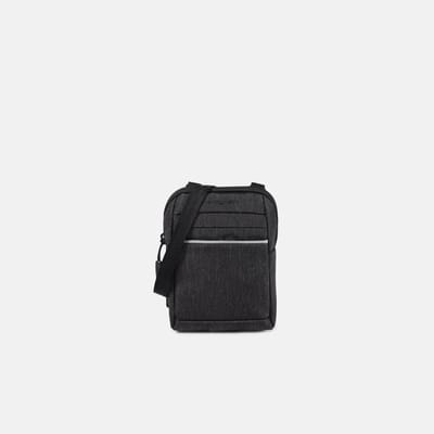Hedgren Linear – Kleine Crossbodytas – Waterafstotend – Afneembare schouderriem – Met sleutelhaak & telefoonvak – Polyester – Zwart