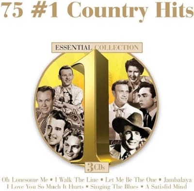 Various Artists - 75 #1 Country Hits (3 CD)