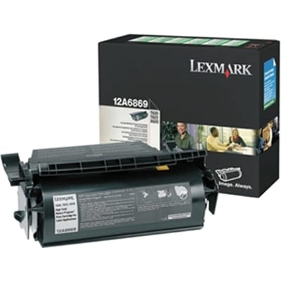Lexmark 12A6869 etiketten toner cartridge hoge capaciteit (origineel)