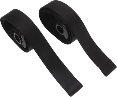 Deur Ankers - Fitness Hulpmiddel - Kracht Training - Eenvoudige Installatie - 102 cm - Zwart