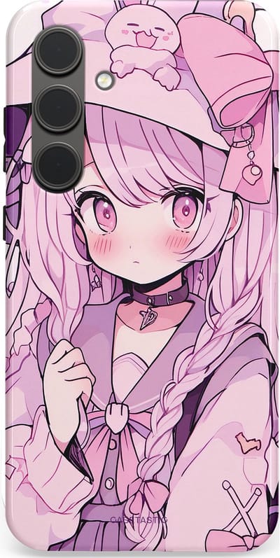 Casetastic Hoesje Geschikt voor Samsung S24 Plus - Stijlvolle Beschermende Duo-layer Case - Manga Magie