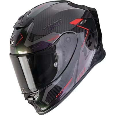 Scorpion Exo-R1 Evo Carbon Air Propel Black Chameleon - Integraalhelm - Maat XL - Motorhelm - ECE 22-06 gekeurd
