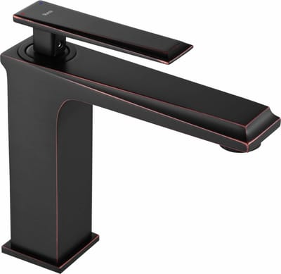 Rea Romano Old Black Low - Wastafelkraan - Zwart
