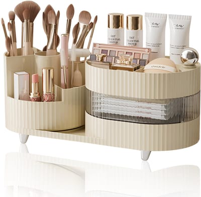 Unyqoos ® Ruime en Stijlvolle Opslagoplossing voor Make-up en Skincare Organisatie