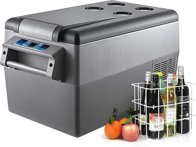 Draagbare Koelkast 35L met Compressor - Mini Vrieskoffer voor Auto, RV en Thuisgebruik