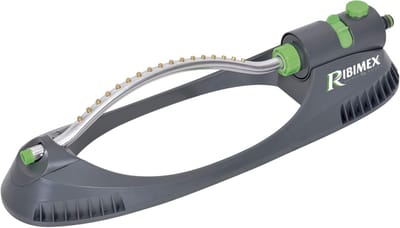 Verstelbare Sprinkler - Oscillerende Sproeier - Gazon Besproeien - 17 Verstelbare Nozzles - 50x18cm - Grijs