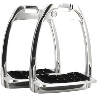 Aluminium Ultra Grip Verstelbare Stijgbeugels Aluminium/Zwart Flex-On Hunter H