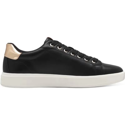 Tamaris Damestrainers 1-23720-43 048 Vegan M2332143 Black/Gold