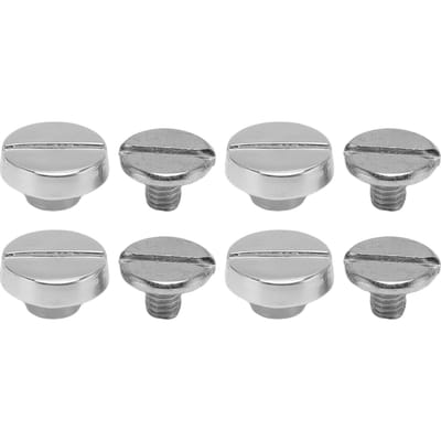 50 Sets Bindklinknagels Platte Sleuf Metalen Bevestigingsmiddelen voor Riem Band Kraag Boekbinden Leer gray
