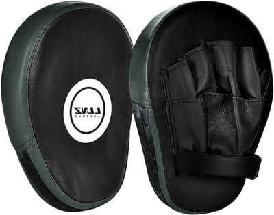 Pre-Curved PU Handpads voor Kickboksen, MMA, Muay Thai en Taekwondo - Ideaal voor Training en Sparren