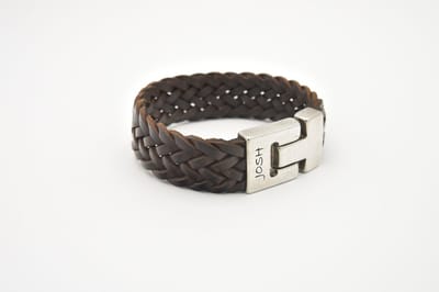 Josh-24340-Armband-Bruin-Heren-20,5cm