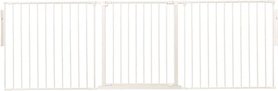 Safetots Kamerbreedhek, Panelenhek, Tot 226cm Breed, Wit, 70cm Hoog