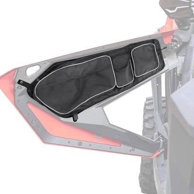 Kniekussens met Zijzakken, Set van 1, Opbergzakken voor Voorportieren, Geschikt voor RZR Pro XP/XP 4, RZR Pro R/R 4, Turbo R Turbo R 4, 2020-2024