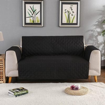 Waterdichte Bankhoes Gewatteerde Bankbeschermer Bankhoezen Bankhoes Voor Honden Meubelhoezen Antislip Hoes Voor Huisdieren 3-seater 190-195cm