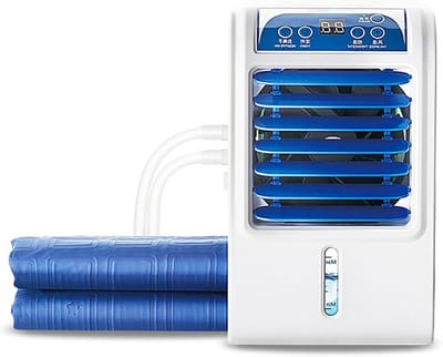 Koelmat Systeem - Elektrisch Matras - Comfortabel Slapen - Watergekoeld Ontwerp - 160x70cm - Wit