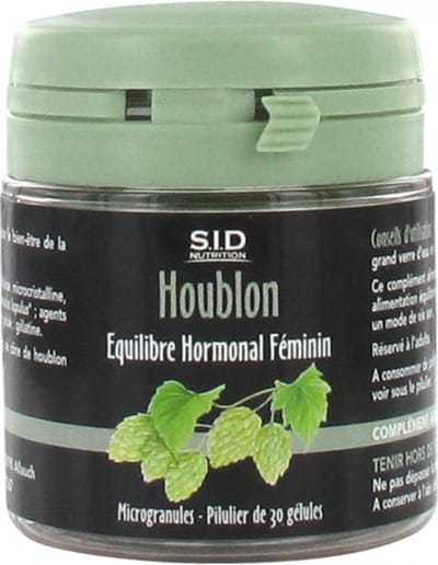 S.I.D Nutrition Equilibre Hormonal Féminin Houblon 30 Capsules