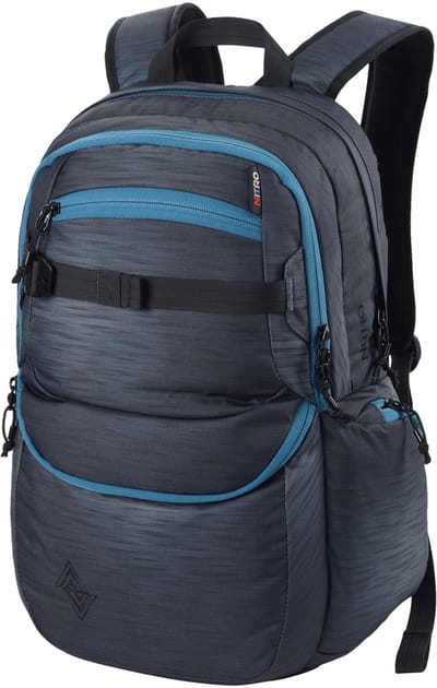 NITRO Vrije tijd rugzak Rugzak met laptopvak Future Hero Backpack 35L Haze Donkerblauw