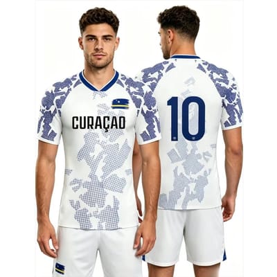 2026 Zomer Voetbalshirt Gepersonaliseerd Ademend V-hals Voetbal Mode Team Casual T-shirt voor Mannen Vrouwen Top 2XL