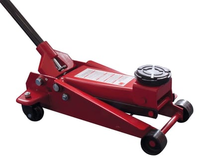 RODAC Garagekrik REQ3000 - 3 ton - 130-465mm - ijzeren wielen