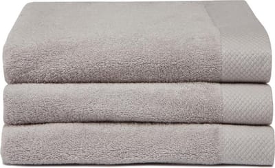 Seahorse Pure Badhanddoek - Set van 3 - Katoen - Superzacht - Badstof - 60x110 cm - Beige