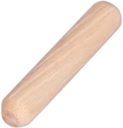 Houten Steunpinnen - Verbindingspinnen - Meubelmontage - Massief Hout - M6x40mm - Natuurlijk
