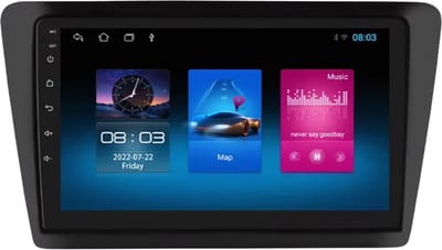Autoradio met bluetooth - Carplay - Voor Skoda Rapid (2013-2019) - Geschikt voor Apple en Android - Stereo - Navigatie - Navigatiesysteem auto - 1GB 16GB