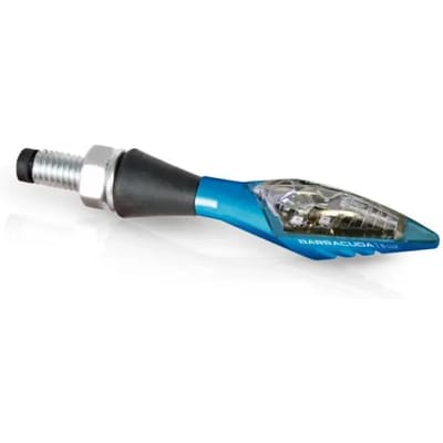 Clignotant tuning bleu x-led mini BARRACUDA pour moto Neuf